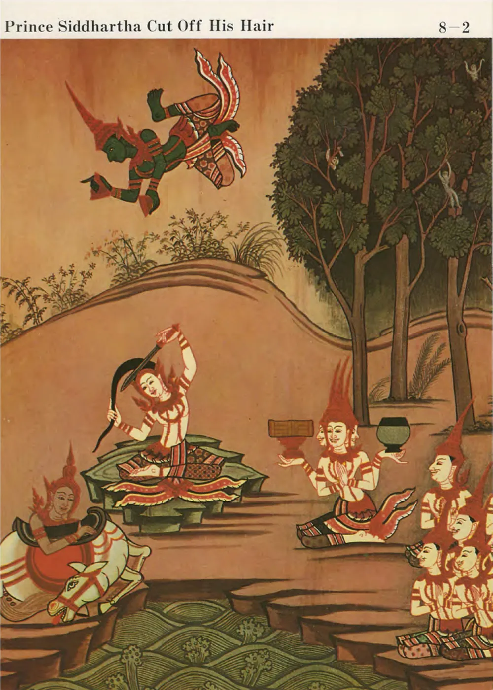 Prince Siddhartha decided to renounce the world