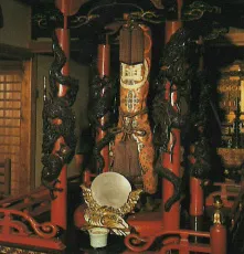 Il pilastro di legno